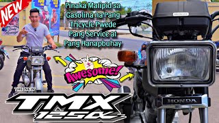 Honda TMX 125 Alpha Ang Pinaka Matipid sa Gas na Pang Tricycle [upl. by Sinylg279]