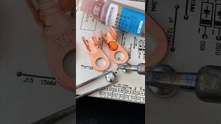 One drop of flux makes tinning easy [upl. by Sachs851]