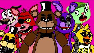 The bananas splits movie the musical cover FNAF remade [upl. by Oiramed]