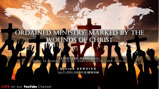 Ordained Ministry Marked by the Wounds of Christ  Divine Service  0830 AM 21 July 2024  CSIGSC [upl. by Orutra]