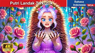 Putri Landak Terkutuk 👸❤ Dongeng Bahasa Indonesia ✨ WOA Indonesian Fairy Tales [upl. by Innavoeg]