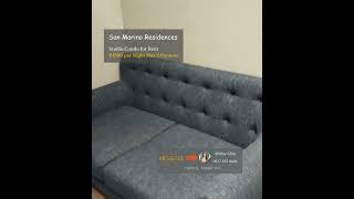 Cebu Rentals  San Marino Residences 19th Floor Studio Condo for Rent with Double Deck in Cebu City [upl. by Hsilgne590]