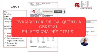 MIELOMA MÚLTIPLE Evaluación del químico hematologia [upl. by Naor]