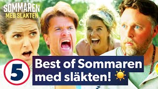 ALLA KLIPP från ALLA säsonger av Sommaren med släkten  Kanal 5 Sverige [upl. by Airotkiv]