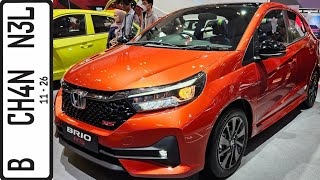 In Depth Tour Honda Brio RS Limited GIIAS 2024 with Seat Cover Accs DD1 Facelift  Indonesia [upl. by Nemzaj]