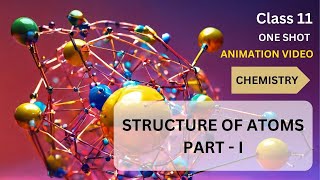 CBSE Class 11  Chemistry  Structure of Atoms  PartI  Animation  in English [upl. by Ardnauqal]