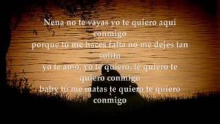 “No te vayas” Frank Reyes karaoke [upl. by Rimahs]