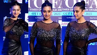 Isha Malviya Arrives at the Times of India OTT Edition Awards Filmy Focus Bollywood [upl. by Undry]