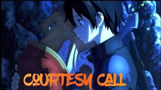 Sword Art Online Progressive  Kurami Yuuyami No Scherzo  AMV 《 Courtesy Call 》 ITA [upl. by O'Meara]