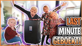 WE HEBBEN EEN LAST MiNUTE VAKANTiE GEBOEKT 🤩  Bellinga Vlog 2750 [upl. by Ellocin344]