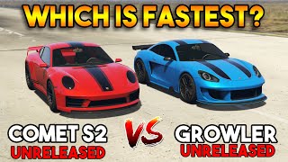 GTA 5 ONLINE  GROWLER VS COMET S2 WHICH IS FASTEST [upl. by Ambros200]