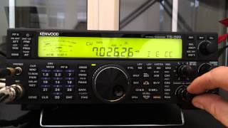 Kenwood ts590sg CW Decode [upl. by Allimrac]