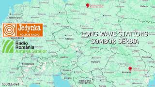 LW Long Wave stations in Sombor Serbia [upl. by Enneles]