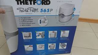 THETFORD Porta Potti 565 P Биотуалет для автодома [upl. by Aniuqal]