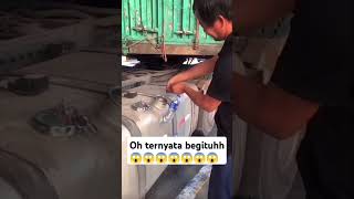 Cari uang tambahan katanya funnyvideo sopirtruk [upl. by Anahcra]