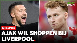 Ajax wil shoppen bij Liverpool Veerman open voor transfer  FCUpdate News [upl. by Aronaele]