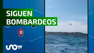 Captan caída de avión en Francia fuego en Gaza [upl. by Nivrek]