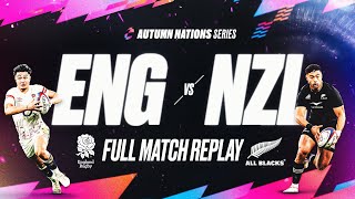 FULL MATCH REPLAY 📺  2022  ENGLAND V NEW ZEALAND  AUTUMN NATIONS SERIES [upl. by Nylzaj86]