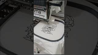 Marvin Martian 🧡 nakış embroidery dikis machine nakışmakinesi tasarım ricoma [upl. by Selden]