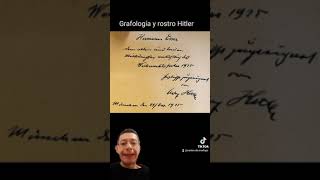 grafología y morfopsicologia Hitler morfopsicologia psicologia lenguajecorporal [upl. by Giordano]