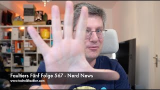 Faultiers Fünf Folge 567  Nerd News [upl. by Nahshu]