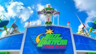 Buzz Lightyear Astro Blasters Disneyland buzzlightyear disneyland california [upl. by Ahsitra102]