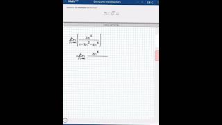 Grenzwert von Brüchen in MathWeb [upl. by Palecek]