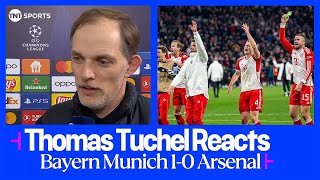 quotITS A JOY TO WATCH ARSENALquot 👏  Thomas Tuchel  Bayern Munich 10 Arsenal  UEFA Champions League [upl. by Padegs]