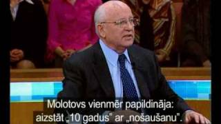 Gorbachev speaks about Stalin  subtitles EN CZE [upl. by Briggs185]