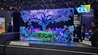 Both LG and Samsung unveiled transparent displays at CES 2024 [upl. by Fabiola]