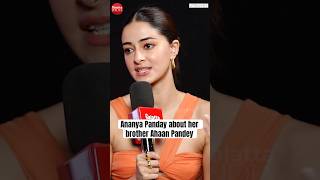 ananyapanday reveals her brother ahaanpanday used to spread rumors about her boyfriends [upl. by Nolava]