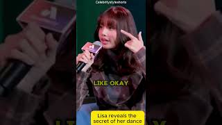 Lisa reveals the secret of her dance lisa blackpinkedit lisaedits [upl. by Nosle]