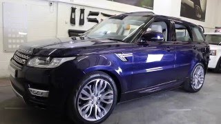 2014 14 Range Rover Sport HSE finished in Loire Blue [upl. by Kehsihba]