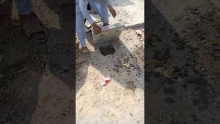 How to make manhole cover ytshort soilcompaction construction [upl. by Acimot281]