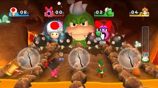 Mario party 9 TOAD ROAD YOSHI VS TOAD VS BIRDO VS DAISY [upl. by Neenahs]