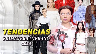 10 TENDENCIAS PRIMAVERA VERANO 2024 Que SI puedes Usar [upl. by Elleirua]