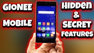 GIONEE Hidden amp Secret Features [upl. by Eislek622]