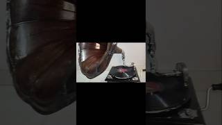 Mera Dil Ye Pukare Aaja Song antique Gramophone Record Player shorts meradilyepukareaaja music [upl. by Yrogreg663]