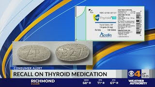 Thyroid medication recall [upl. by Vick306]