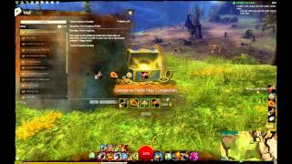 GW2 map completion rewards Queensdale Kessex hillsGendarran Fields Harathi Hinterlands [upl. by Way]