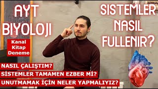 SİSTEMLER NASIL FULLENİR  AYT Biyoloji Nasıl Çalışılır  Biyoloji Ezber Mi  YKS TYT AYT [upl. by Eelac236]