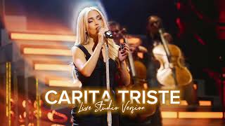 Ana Mena  CARITA TRISTE Los 40 Music Awards Live Studio Version [upl. by Rozalie]