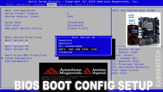 American Megatrends Bios Motherboard Setup [upl. by Farrand]