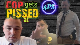 COP gets PISSED at 4ps while investigating a DIRTY COP for RACIAL PROFILING and RIGHTS VIOLATIONS [upl. by Seiter]