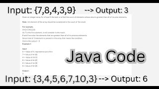 TCS Question 3 Array Program  Java Code [upl. by Kung]