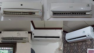 My Air Conditioners 2021 v1  Sharp Daikin Panasonic and LG [upl. by Chrisman921]