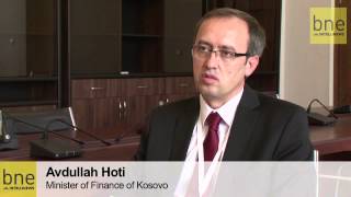 Interview Avdullah Hoti Kosovo finance minister [upl. by Ettenej]