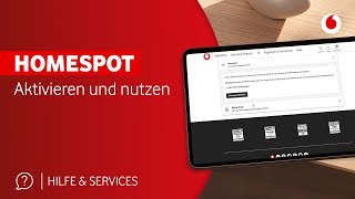 Vodafone Homespot aktivieren So gehts [upl. by Niamart]