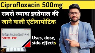 Ciprofloxacin 500mg  ciplox500 ciprofloxacin hydrochloride ciprofloxacin 500mg uses  medishan [upl. by Ayotaj]