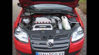 VW Golf V R32 Compressor Supercharged 402HP470NM  Novidem Fasttech [upl. by Tuorah]